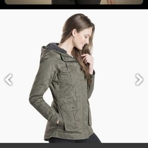 KUHL FLEECE LINED LUNA JACKET - size small